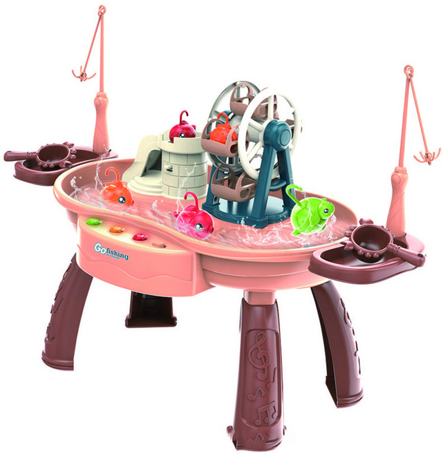 고 피싱 낚시놀이 세트, 브라운, 1개