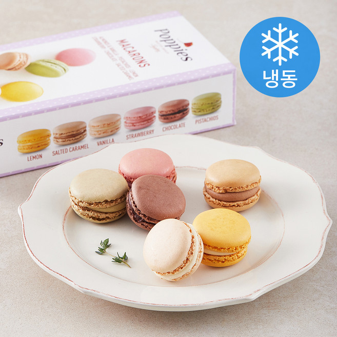 파피스 마카롱 12개입 (냉동), 132g, 1개입, 1개