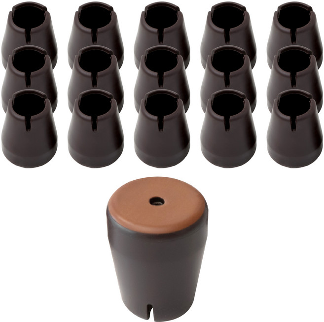 체어서퍼 프리미엄 의자발커버 얇은 의자 다리용 원형, 16개