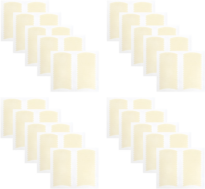 다크니스 쌍꺼풀 테이프 단면 숏스타일 800p, 1개, 누드