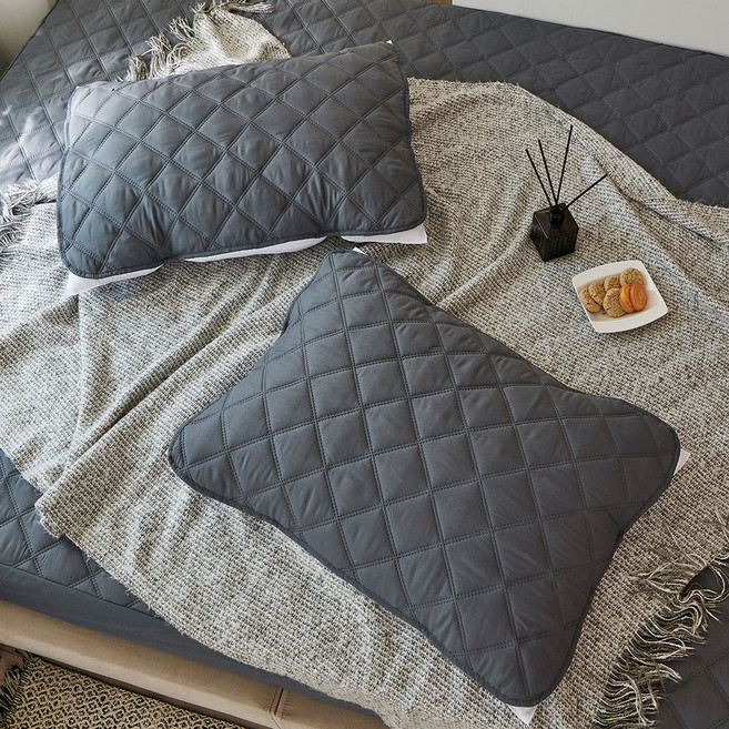 데시뉴 뉴노멀 향균 누빔 베개커버 이중 밴딩형