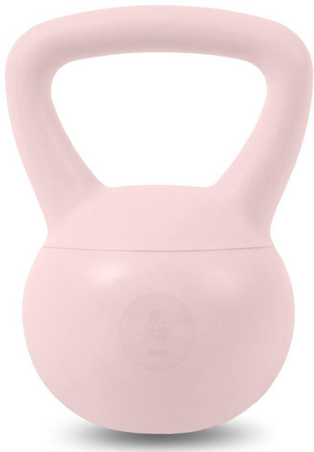 atflee 軟式壺鈴, 獨立粉紅色, 4kg, 1個
