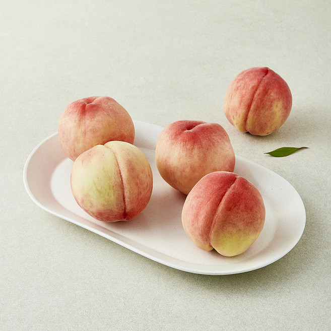 당도선별 아삭복숭아 4~6입, 1개, 1.25kg