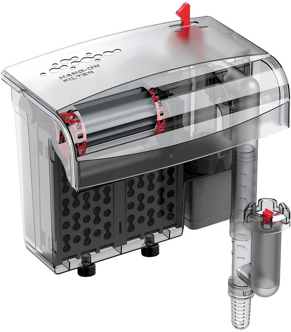 Crab aqua 小螃蟹 螺旋式除油墨滾輪外掛過濾器550H/L CA-F-017-SK550, 1個, 8W