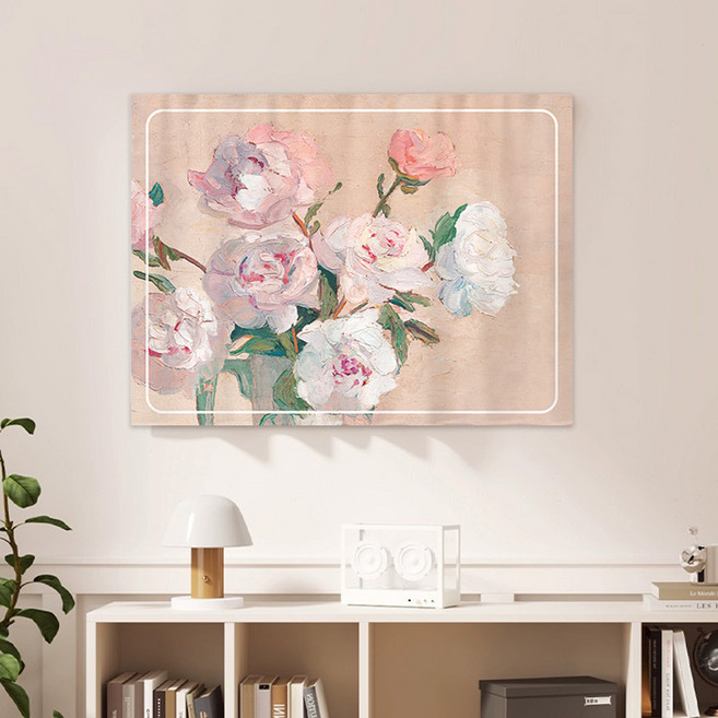 아티홈 유화스타일 두꺼비집 배전함 벨크로 가림천, TYPE08