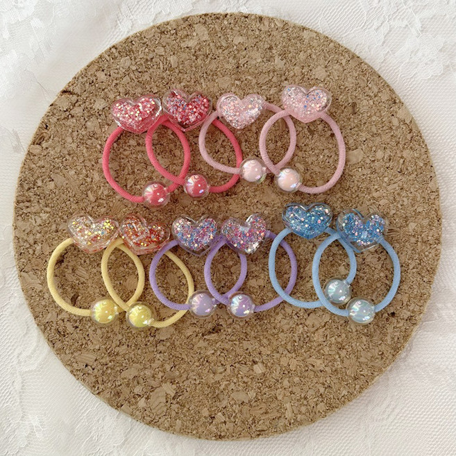 비솔 브리즈하트 머리 끈 5종 x 2p 세트