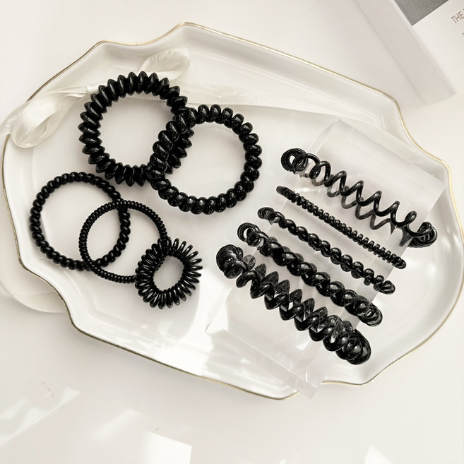 걸핀스 스프링 머리끈 5종 x 2p 세트