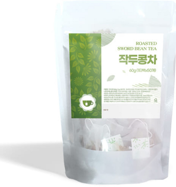 백장생 볶은 작두콩차, 1.2g, 50개입, 1개