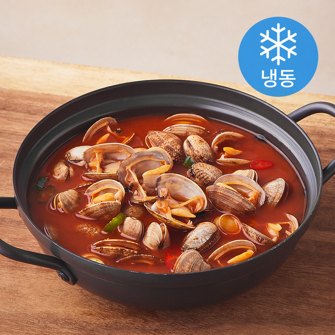 조선전골 칼칼 얼큰 바지락 조개탕 (냉동), 1개, 770g