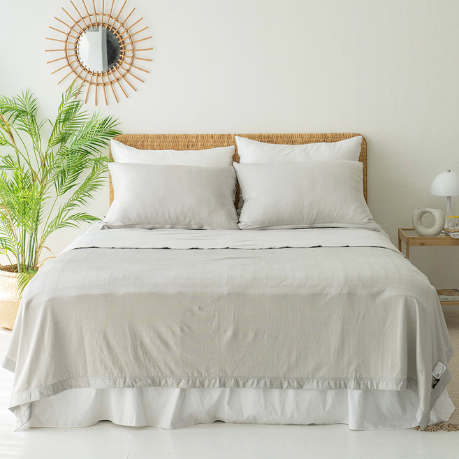 하이퍼맥스 냉감 인견 이불, 브라이트 그레이