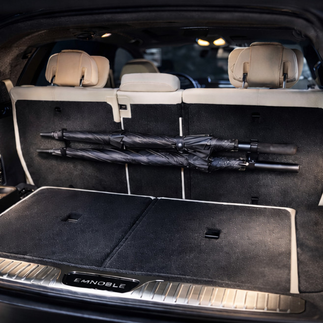 엠노블 더블훅 트렁크 우산걸이, 블랙, 2개