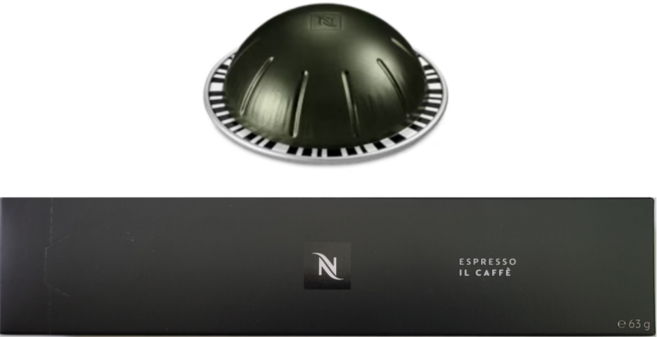 NESPRESSO Vertuo Il Caffe義式濃烈黑咖啡, 6.3g, 1盒, 10顆