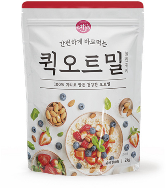 이더스 간편하게 바로먹는 퀵오트밀, 2kg, 1개