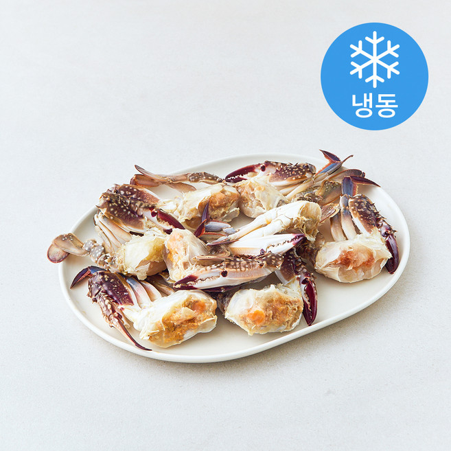 아라보감 국내산 손질 꽃게 (냉동), 1개, 500g