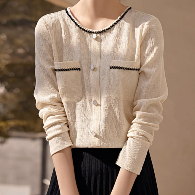 LUNA GIRL Stoney 撞色襯衫 L24SPBL011912