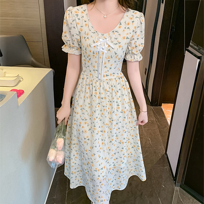 포플러앤씨 여성용 프레첼 플라워 원피스 P25SMOPS033140