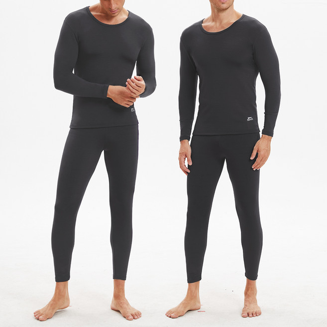 Slazenger 男士用 BODY WARM 修身版型衛生衣褲套裝