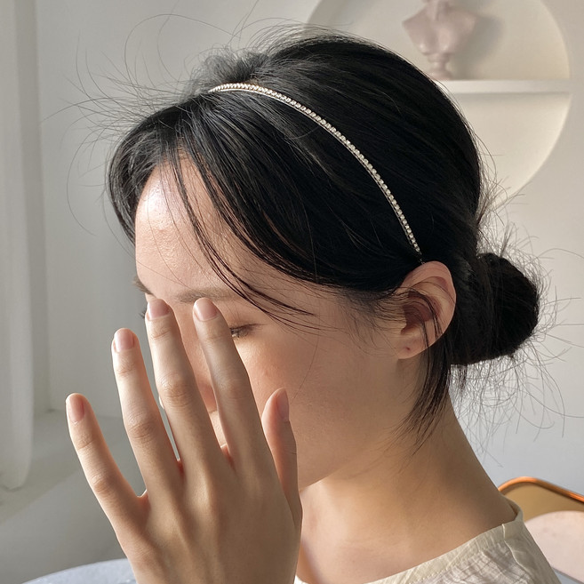 스타일플래닛 데일리 큐빅라인 헤어밴드
