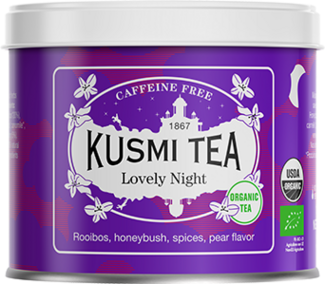 쿠스미티 러블리 나이트 메탈틴 잎차, 100g, 1개, 1개입