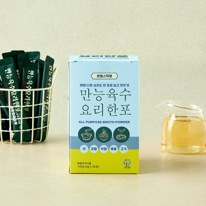 FISH TREE 만능육수요리한포 4G X 90포 ALL-PURPOSE BROTH POWDER