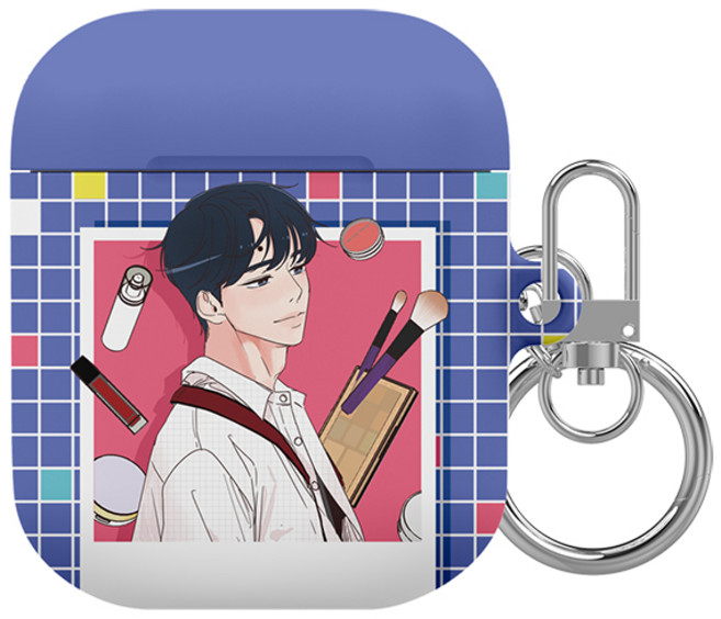 취향저격 그녀 에어팟 1 2 호환 슬림 케이스, 포토 찬열