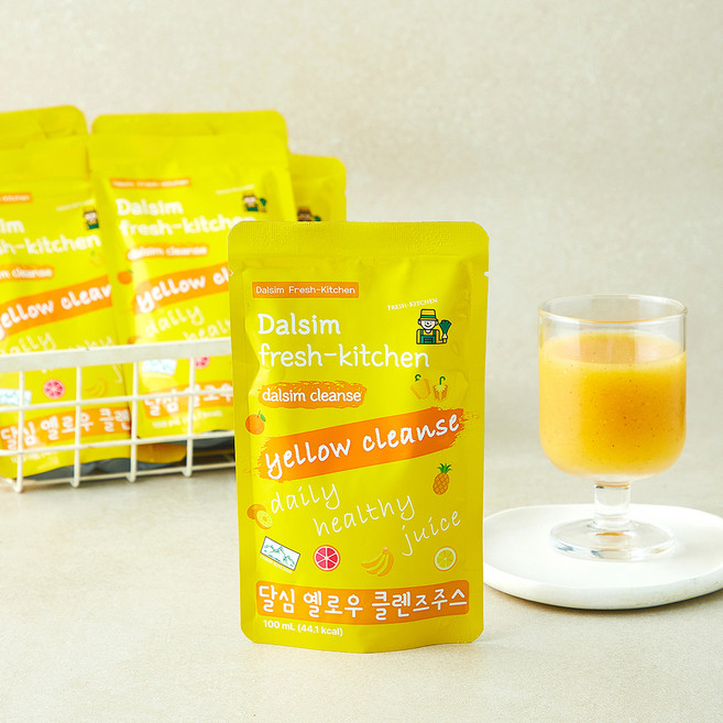 달심 옐로우 클렌즈 주스, 10개, 100ml
