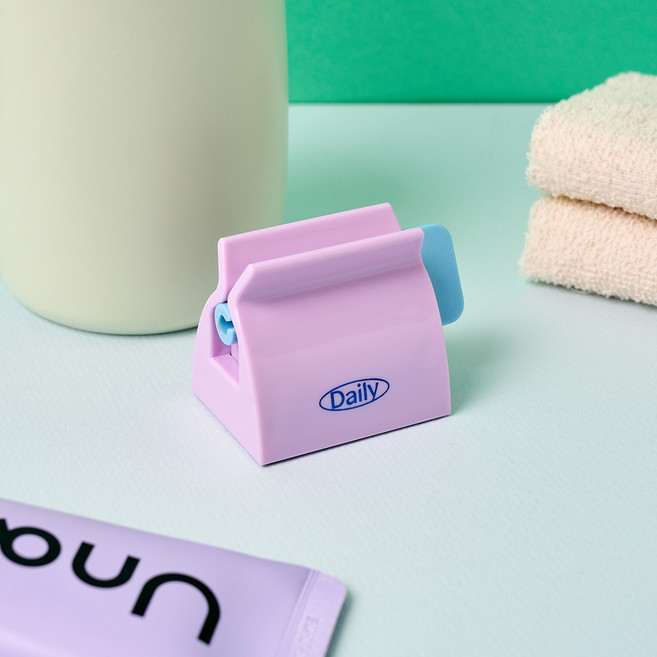 모던하우스 편리한 투톤 치약짜개, 퍼플, 1개