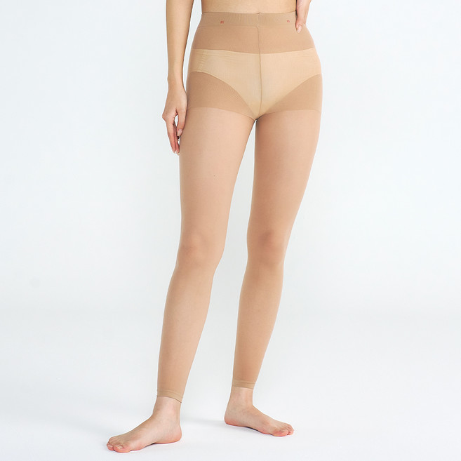 시크릿레스트 액티브 30D 무발 골프 압박 레깅스 스타킹