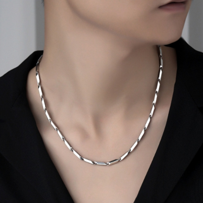 Stone Jewelry 男士鈦金屬莫比烏斯環鍊式項鍊