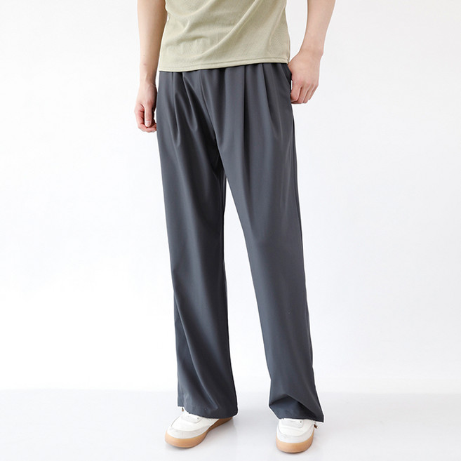 해리슨 남성용 투턱 스트링 쿨링 슬랙스 38 JIM1282