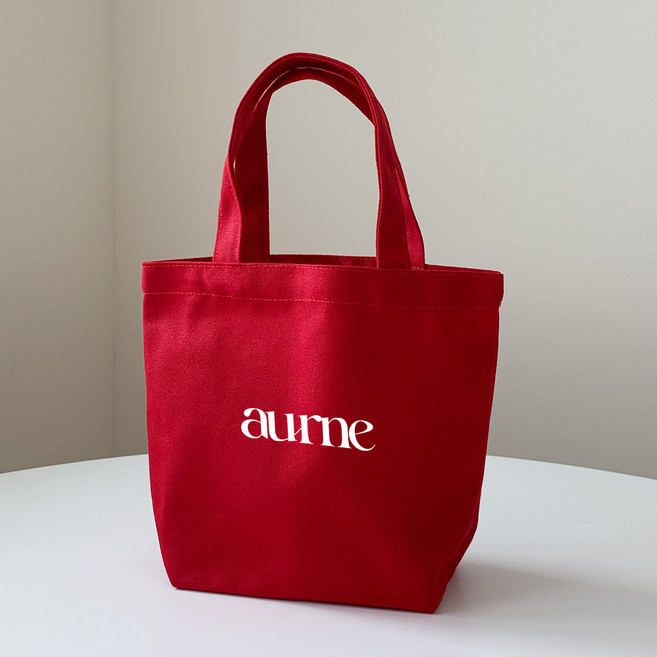 아우르네 캔버스 미니 에코백