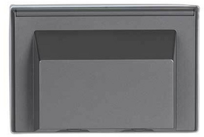 틸인스 방우콘센트 가로 2구 다크그레이, 1개