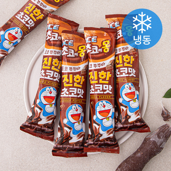 초코에몽 쭈쭈바 (냉동), 130ml, 1개입, 5개