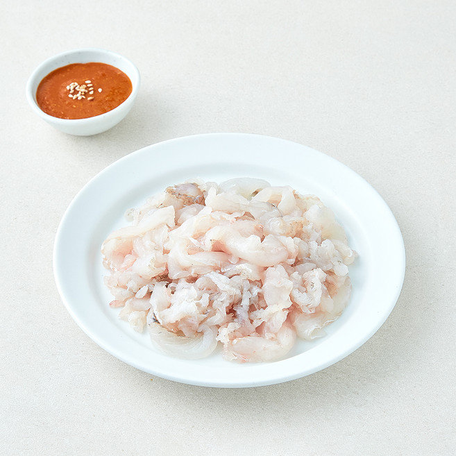 노량진수산시장 중도매인 90번 제철 도다리 세꼬시 (냉장), 1개, 150g