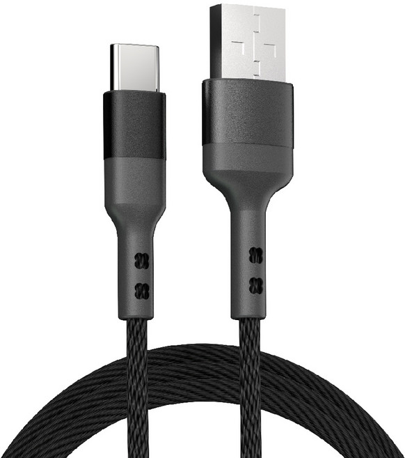 구스페리 C타입 PD 고속충전 케이블, 1m, 블랙, 1개