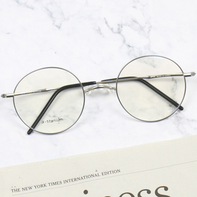 멜라크메 새들노즈 코없는 티타늄 안경테
