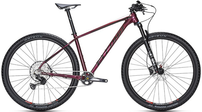 엘파마 29 P3 DEORE 12 MTB 자전거 PACE 400 M, 퍼플, 109.8cm, 1개