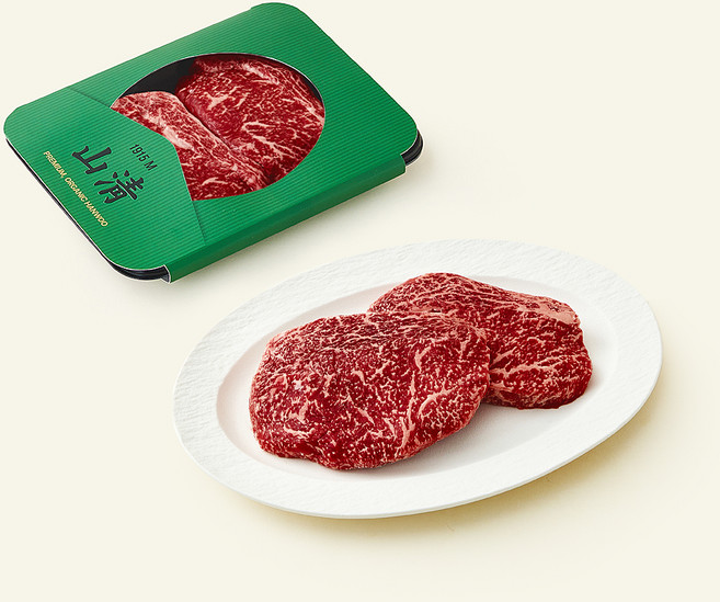 산청 유기축산물 인증 한우 등심 1등급 구이용 (냉장), 1개, 200g