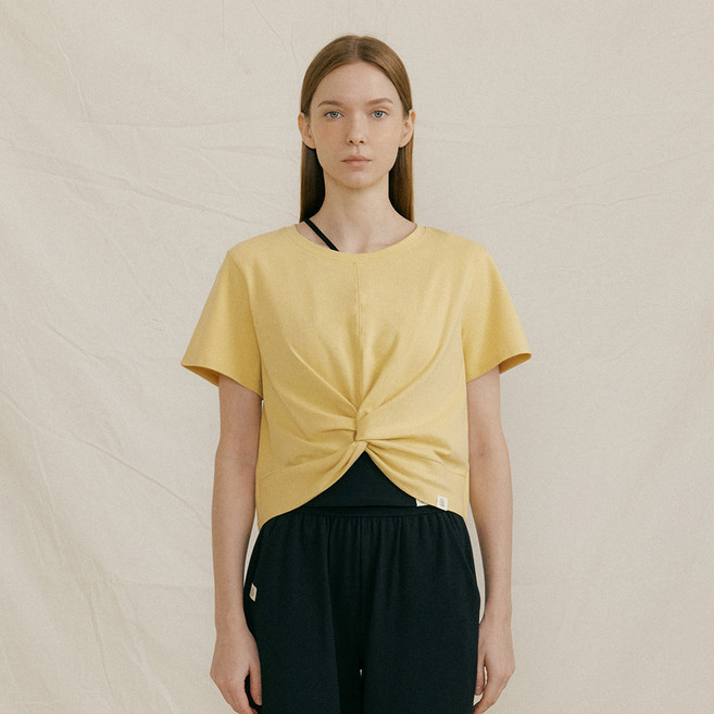 프론투라인 여성용 반다 매일 수련 크로스 커버업 티셔츠