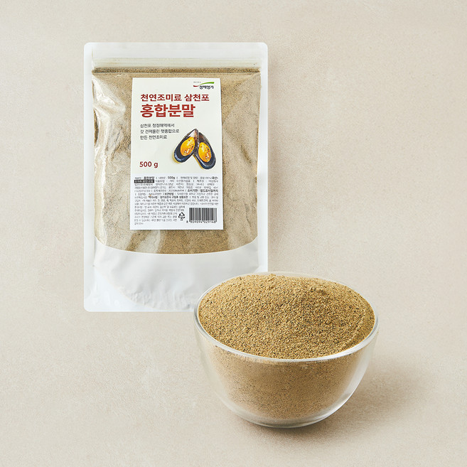 청해명가 천연조미료 삼천포 홍합분말, 500g, 1개, 1개입