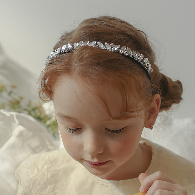 럭키밤비네 아이스 크리스탈 헤어밴드