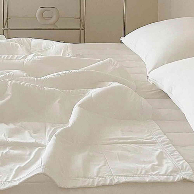 호무로 슈퍼하이쿨 시그니처 파워 쿨링 이불, 화이트