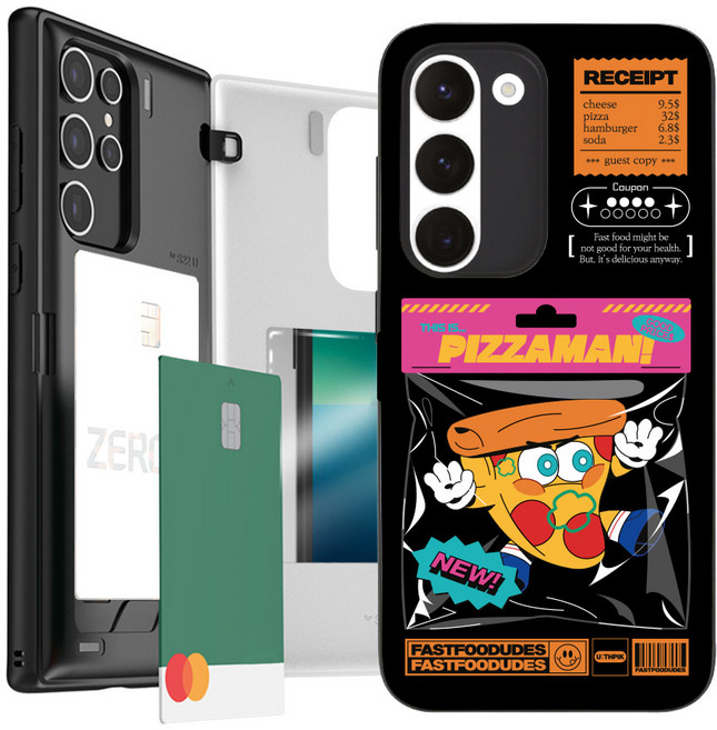 유스픽 디자인 마그네틱 카드포켓 휴대폰 케이스 패스트듀드 S911