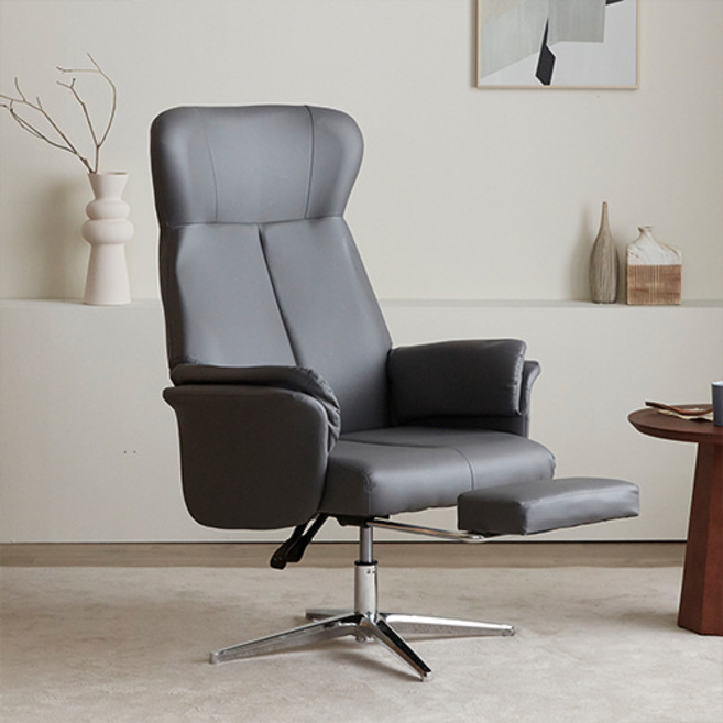 16피스 1인용 리클라이너 쇼파 의자 FRC, 그레이