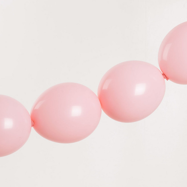 조이벌룬 링커풍선 30cm, 핑크, 100개