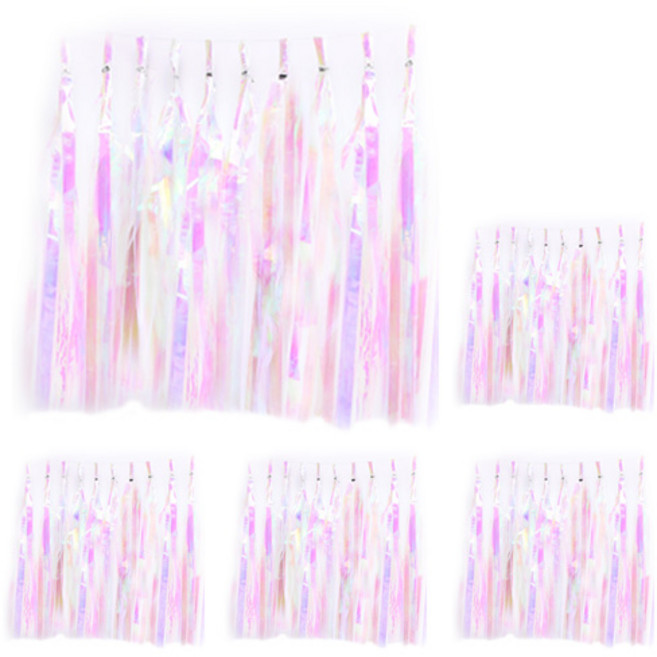 파티해 셀프 파티 태슬 가랜드, 홀로그램, 5개