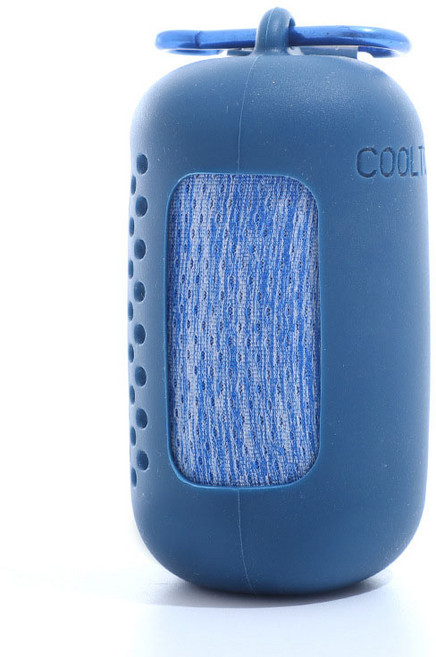 벨리안 휴대용 스포츠타월 M, 블루, 1개