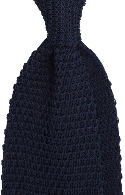 매너그램 남성용 레드 니트타이