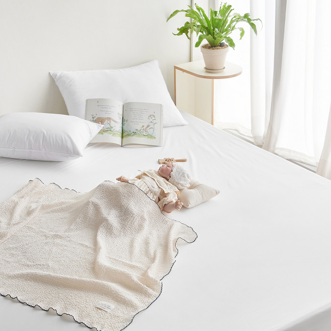 쁘리엘르 홀던 스마트 케어 방수 홑매트리스커버