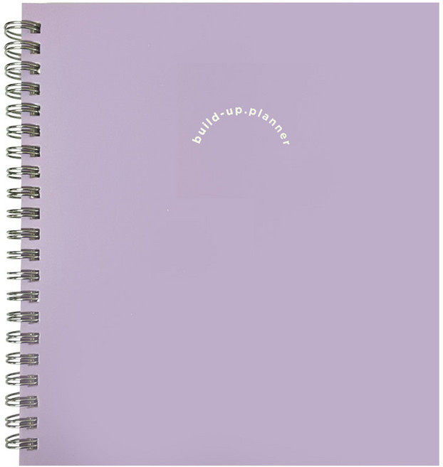 gyou 빌드업 플래너 6개월, 라벤더, 1개